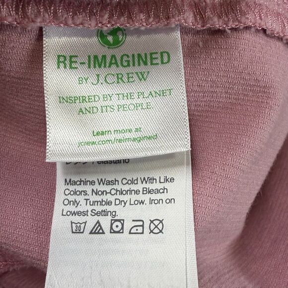 J. Crew Pink Patch Pocket Corduroy Button Down Mini Skirt Girls Size 8 Crew Cuts - Picture 9 of 13